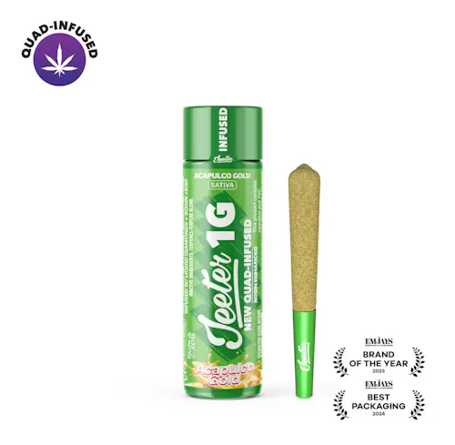 Acapulco Gold Quad-Infused Jeeter Joint | 1g-1