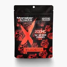 Product: MONSTER XTRACTS | BERRY CHERRY | FULL SPECTRUM RSO GUMIES | 200MG