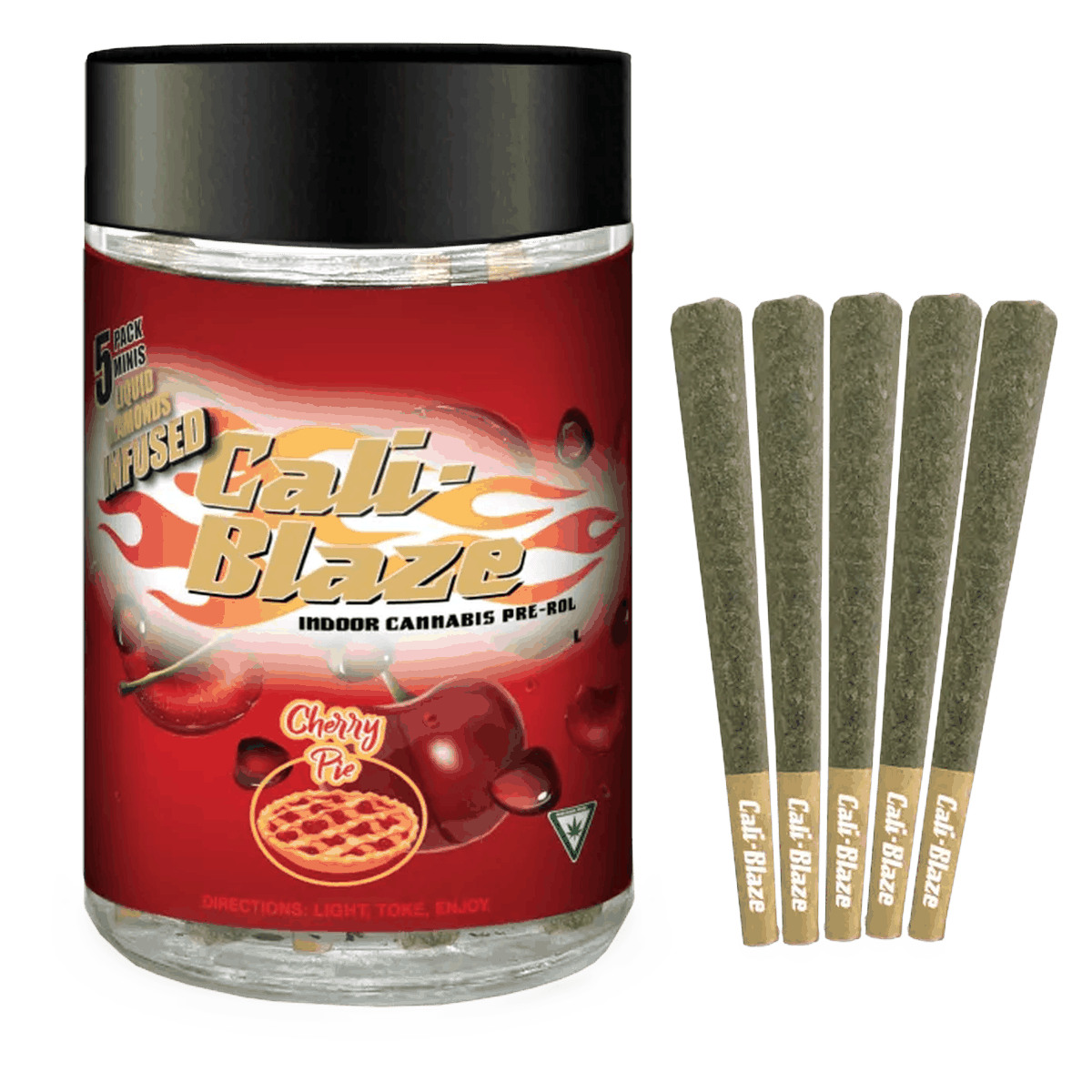 Cherry Pie Liquid Diamond Pre-Roll 5-Pack | 3.5g