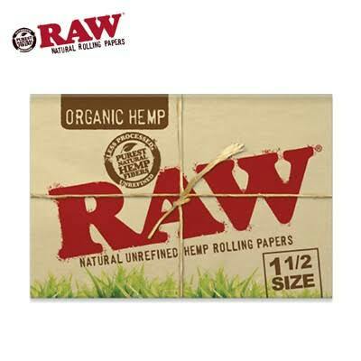 Raw Paper Organic 1 1/2 Size Paper 33 Leaves