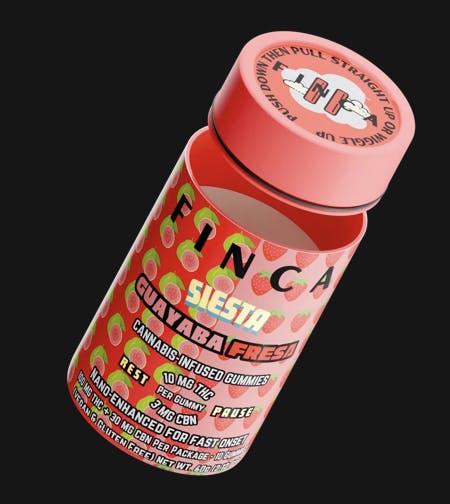 NY Finca | 'Siesta' Guava Strawberry | Rest Gummies 10pk