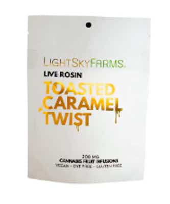 Product: Toasted Caramel Twist | Live Rosin Gummies | LightSky Farms