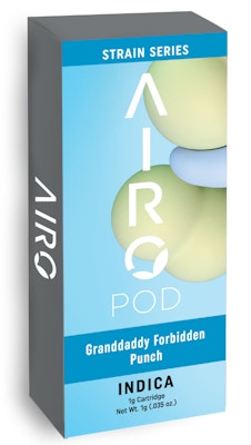 Product AWH Airo Distillate Pod - Granddaddy Forbidden Punch 1g