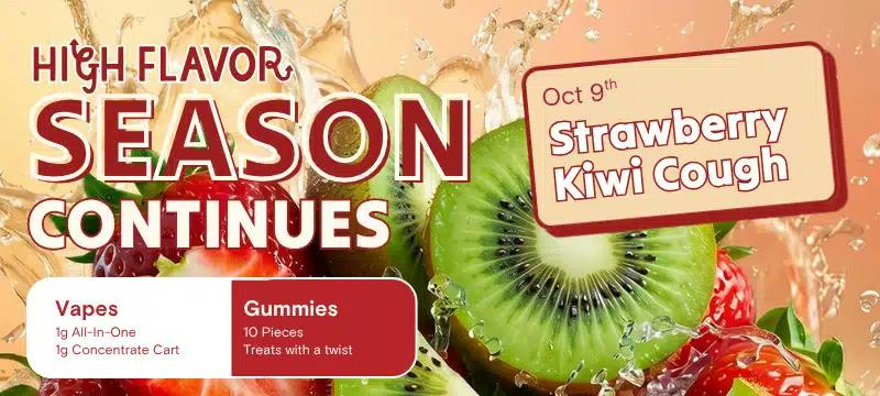 Strawberry Kiwi Cough Vapes and Gummies