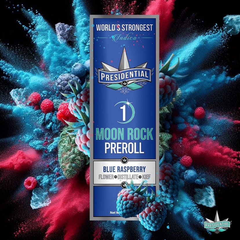 Presidential Infused Pre-Roll | Blue Raspberry
