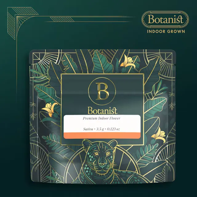 The Botanist Flower Billionaire 3.5g (sativa, whole flower)