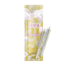 Jive - 2 Pack .5g Prerolls - Lemon Berry OG