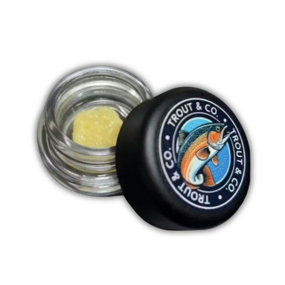 Product Trout & co - Guava Glaze - 1g - Live Cold Cured Hash Rosin - 85-112 micron