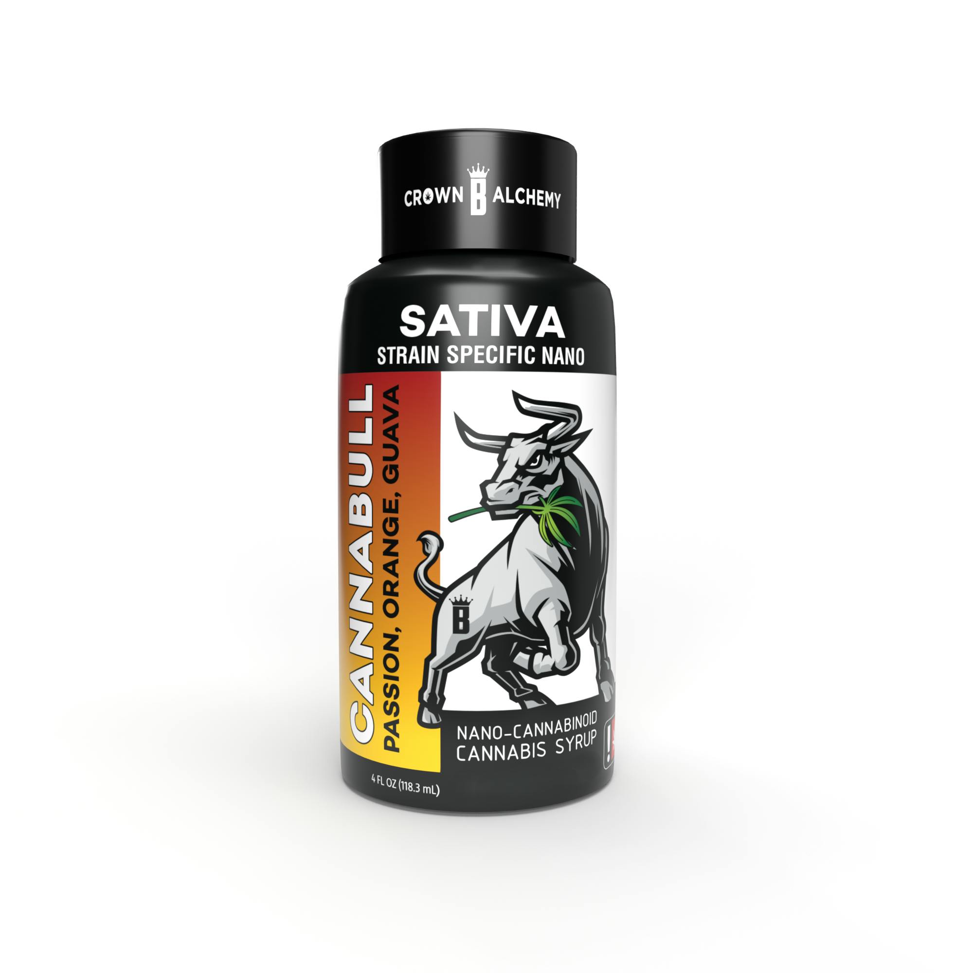 Photo of Cannabull 500mg PASSION ORANGE GUAVA Nano-Cannabinoid Syrup