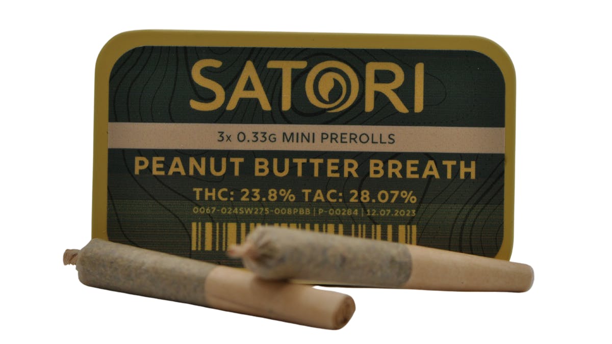 Image of Peanut Butter Breath | 0.33g Preroll 3pk