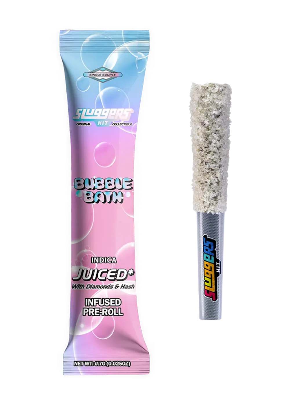 Product Sluggers | Bubble Bath | Infused Preroll