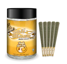 Cali-Blaze - 5-Pack .7g Infused Prerolls - Vanilla Lava Cake