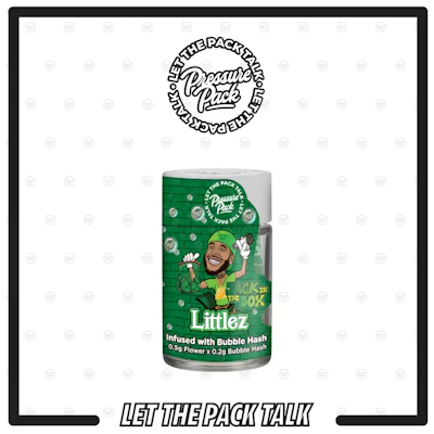 Pressure Pack x Jack Funny - 5-Pack .7g Bubble Hash Infused Prerolls - Candy Apple Jacks