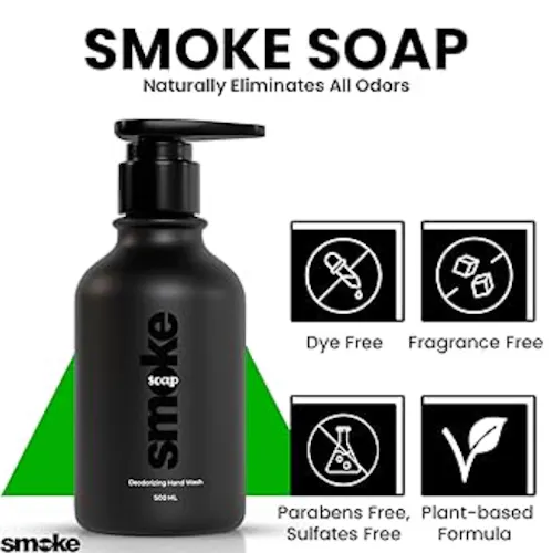 300mL SMOKE SOAP Liquid Deodorizing Hand Wash-active