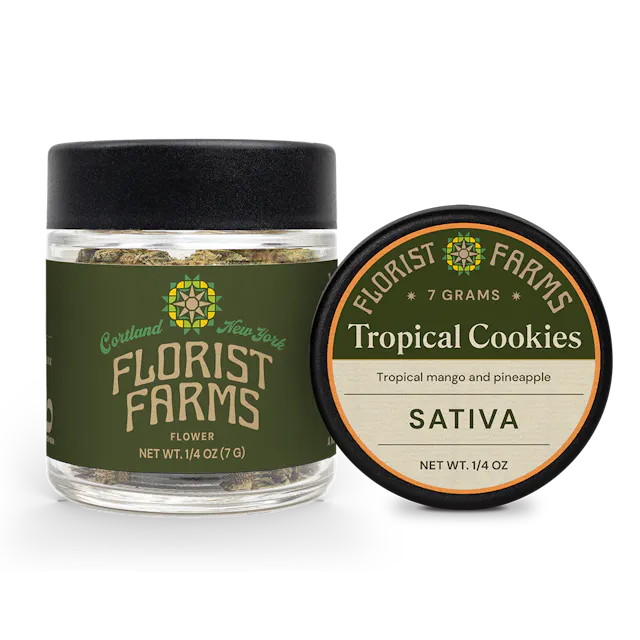 Florist Farms Tropical Cookies | Quarter Ounce