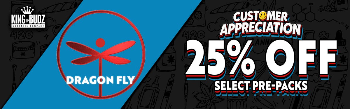 Dragonfly - SELECT STRAINS - 3.5g - 20 Percent OFF