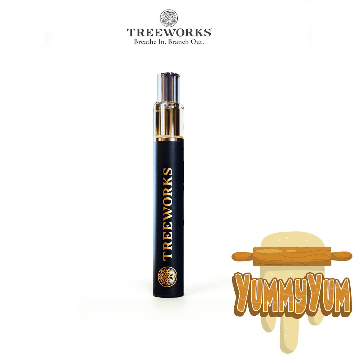 Photo of Yummy Yum .5g Live Hash Rosin Vape Treeworks