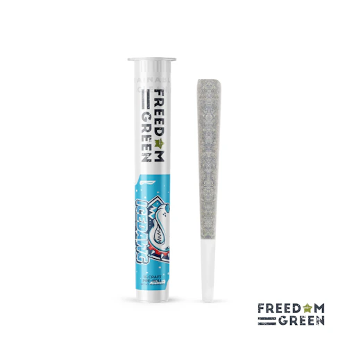 Freedom Green - 1g Preroll - Ice Dawg