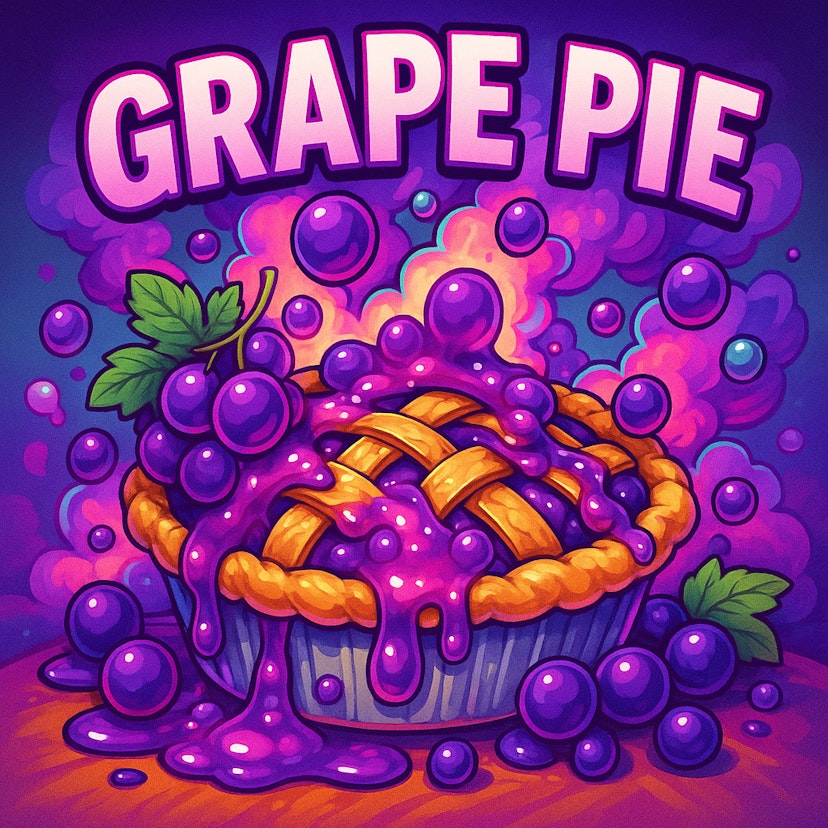 Excel Farms - Grape Pie - Small Buds