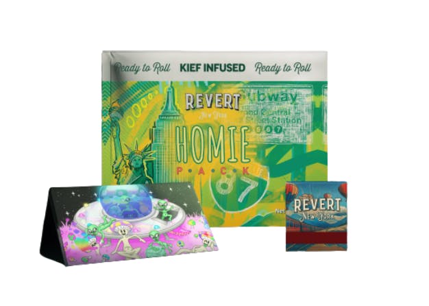Revert Revert | King Louis | Kief Infused Ground Flower Homie Pack