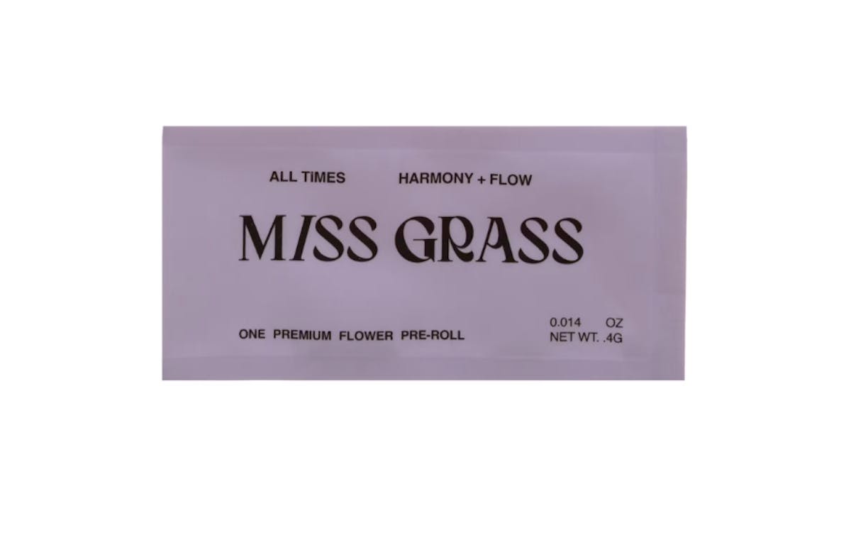 Photo of PROMO Miss Grass All Times 0.4g Preroll