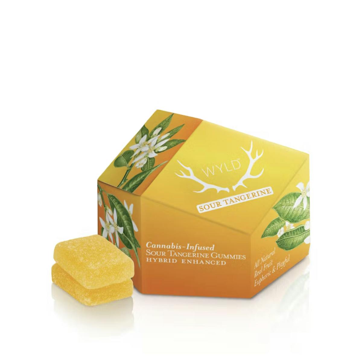 Photo of Wyld – Sour Tangerine Hybrid Gummy – 100mg