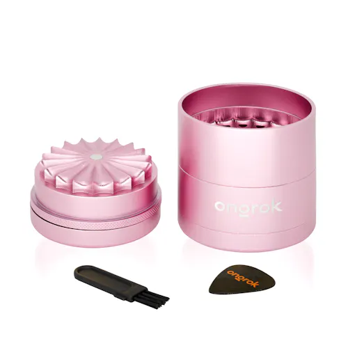 5 Piece Storage Grinder Flower Teeth | Rose Gold-active