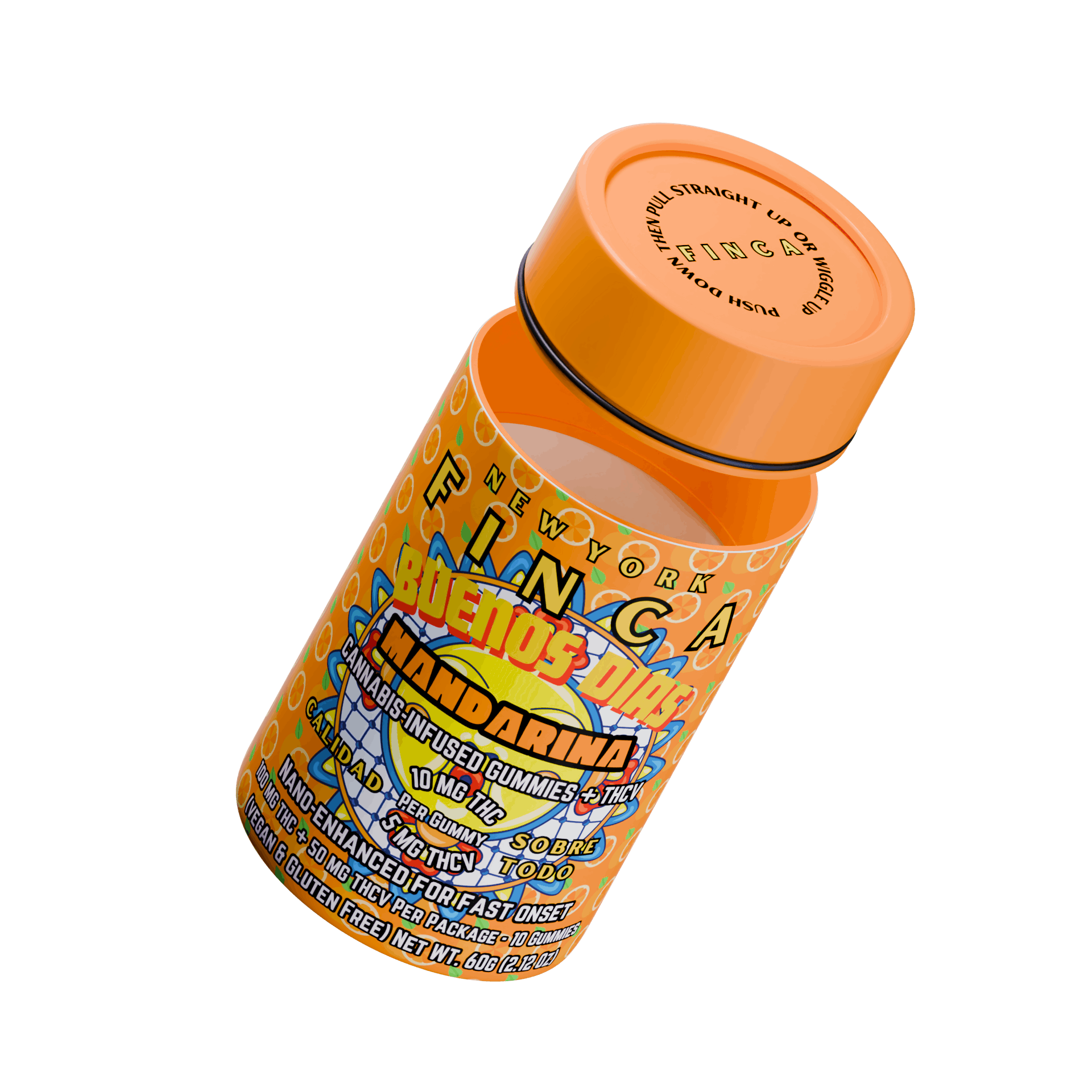 Buenos Días Mandarina Energy Gummies