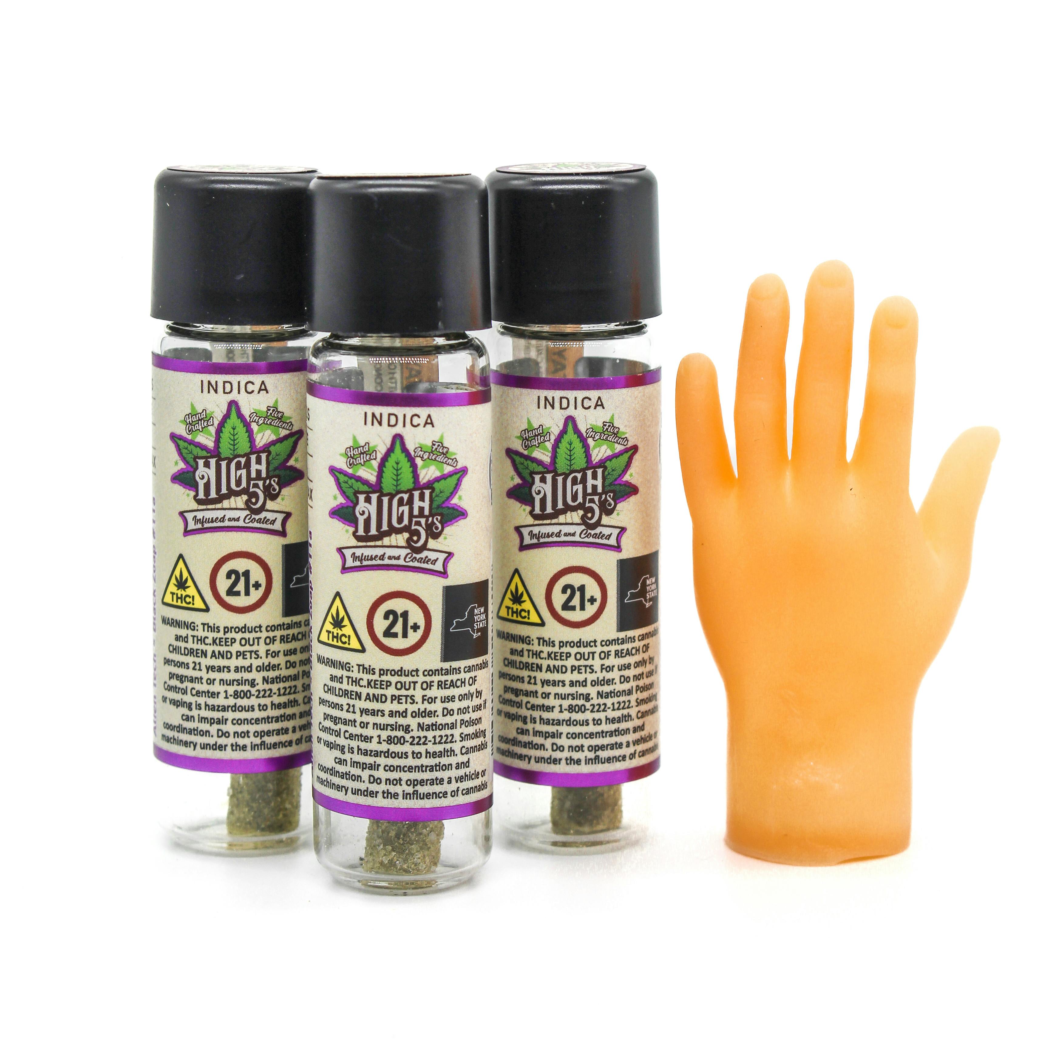 High 5's | Blue Zushi x Pink Gas | Infused Pre-Roll | 0.8g