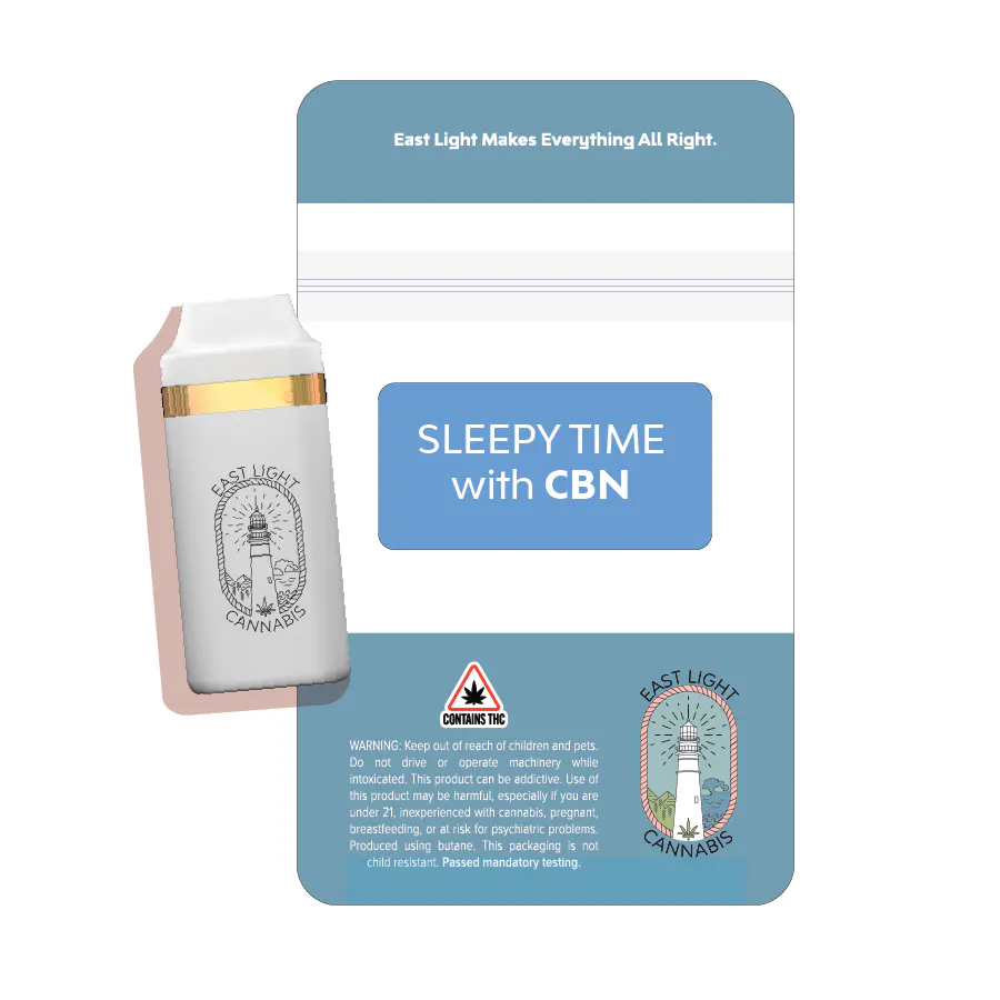 East Light Cannabis - Sleepy Time w/ CBN - Full Spectrum