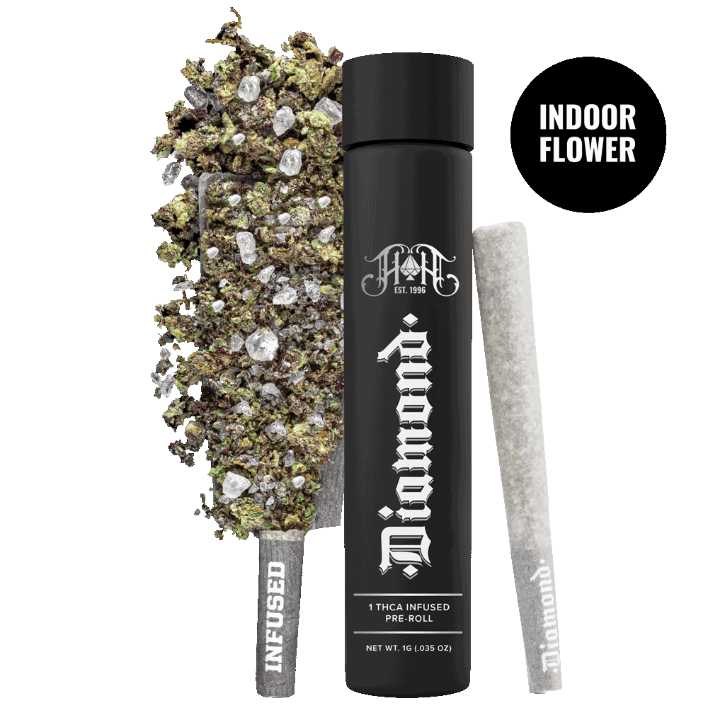 Product Heavy Hitters - Tropicana - 1g Prerolls - Diamond Infused