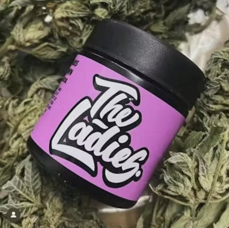 THE LADIES  1/8 FLOWER / 3.5 GRAM JAR WEED BROTHER OG