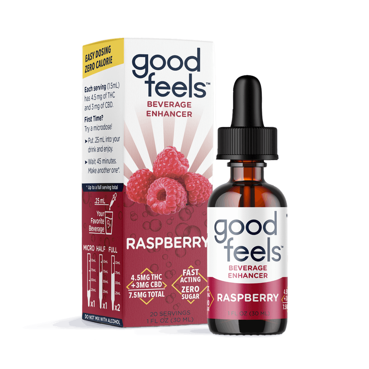 Image of Raspberry Beverage Enhancer | Good Feels