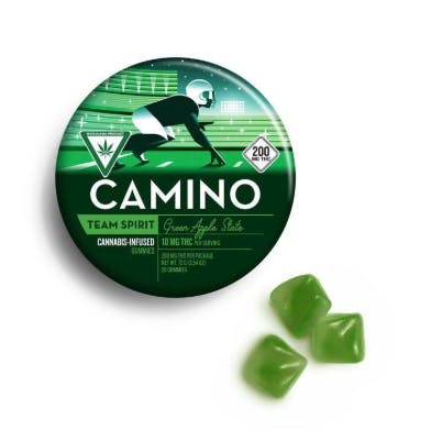 Product: Camino | Green Apple State Hybrid Gummies | 200mg