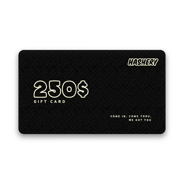 Hashery $250 Gift Card (hybrid, gift cards)