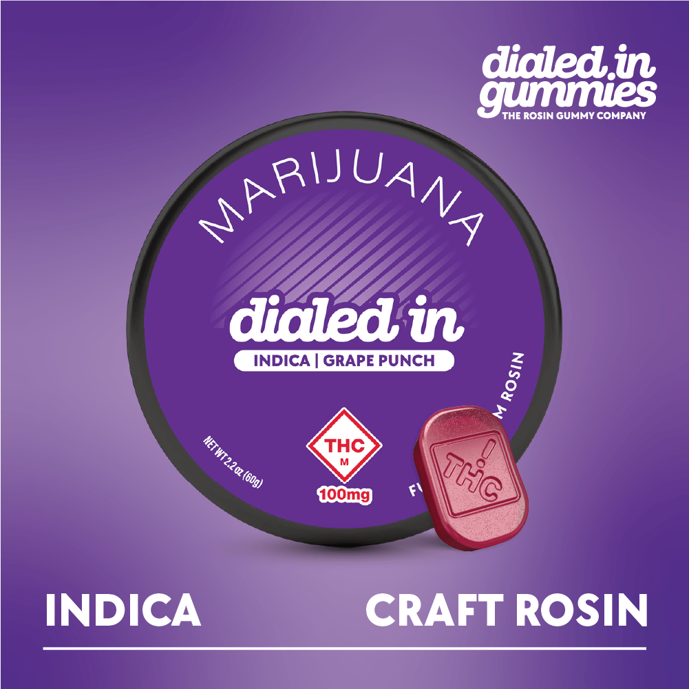 Dialed In 100mg Grape Punch -
