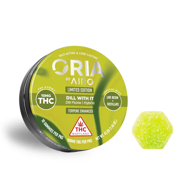 Oria Soft Lozenge Dill With It 10pk/100mg (hybrid, lozenges, 2.8g)