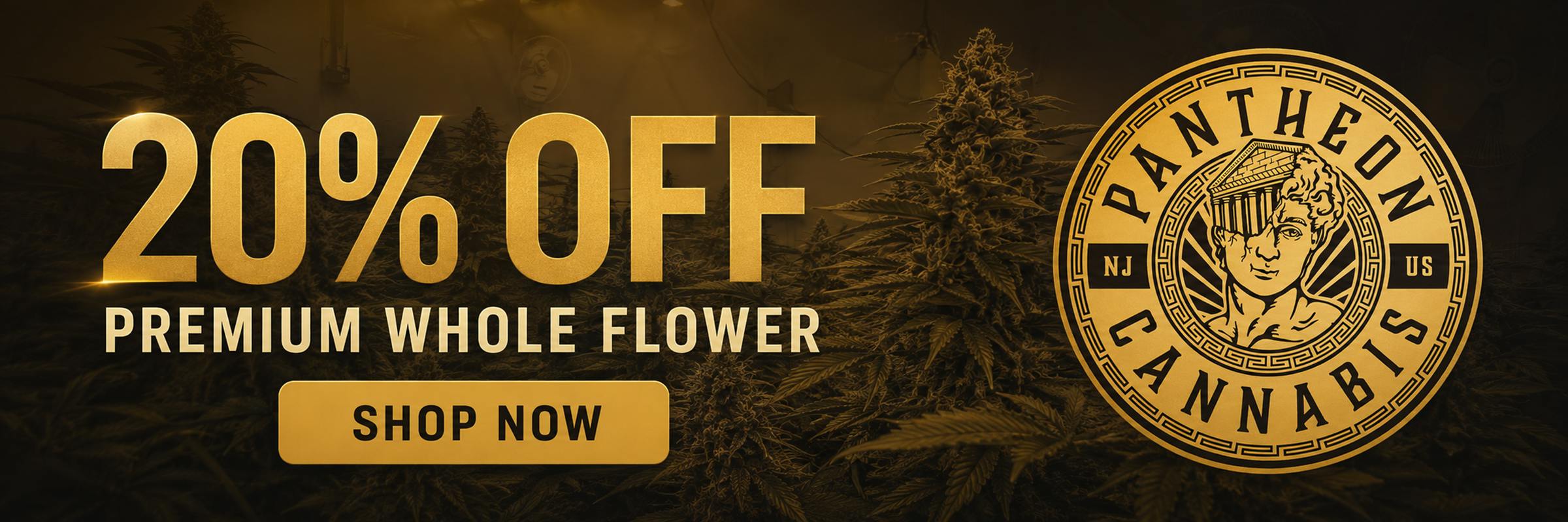 Pantheon Premium Whole Flower 20% Off