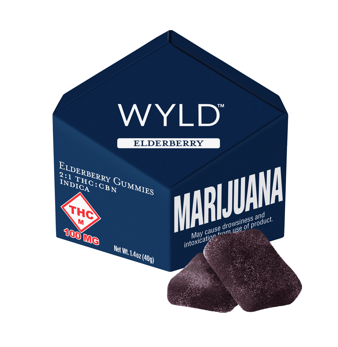 cigarette gummies 100mg Gummies | Elderberry 2:1 THC:CBN | Nature Med