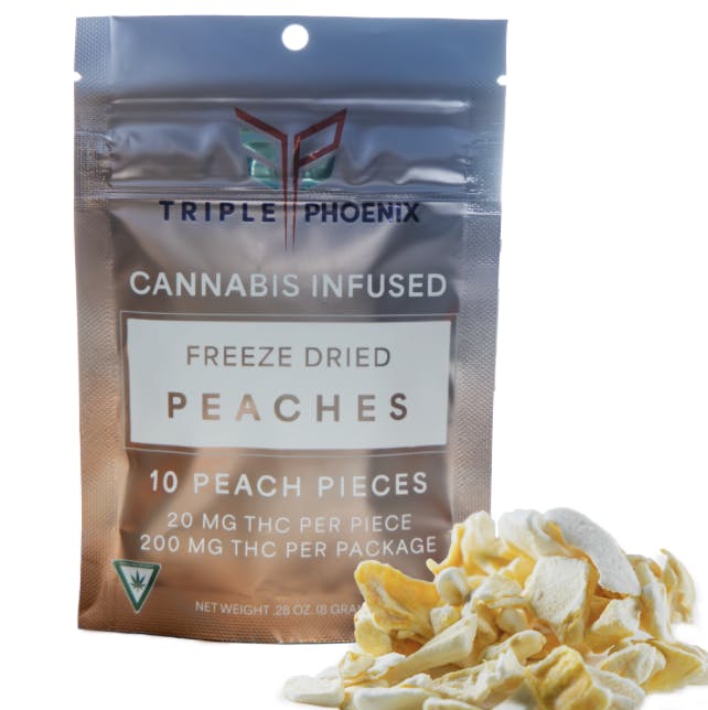 Product: Triple Phoenix | Freeze Dried Peaches - 200mg