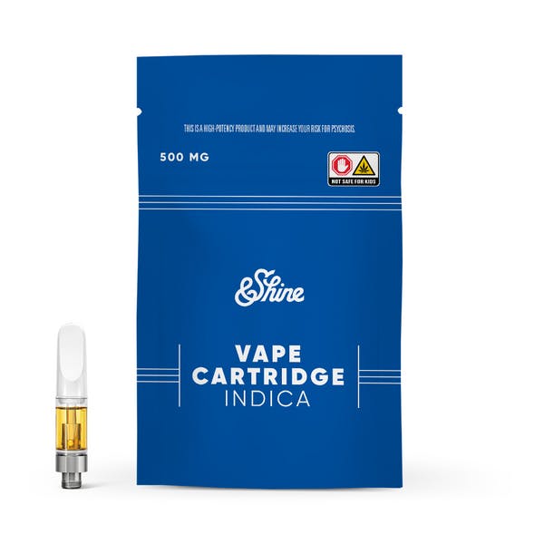 &Shine &Shine Mango (Indica) Cartridge - Bay Street Greenery Dispensary