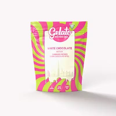 GELATO | DUBAI BITE - WHITE CHOCOLATE | 10PK | 200MG