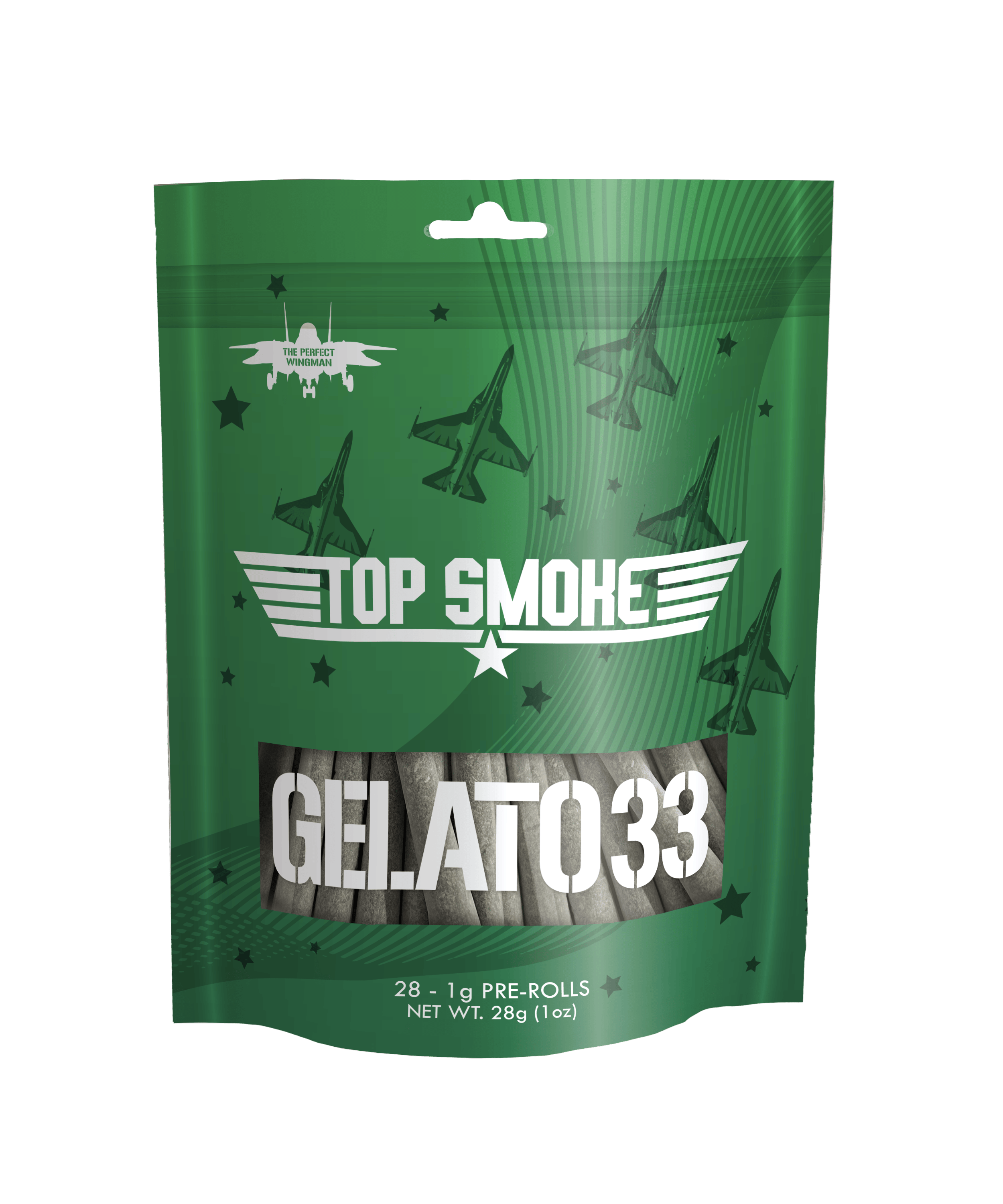 Product: Top Smoke | Pre-Roll 28-Pack - 28g - Gelato #33