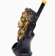 Rasta Lion Novelty Pipe