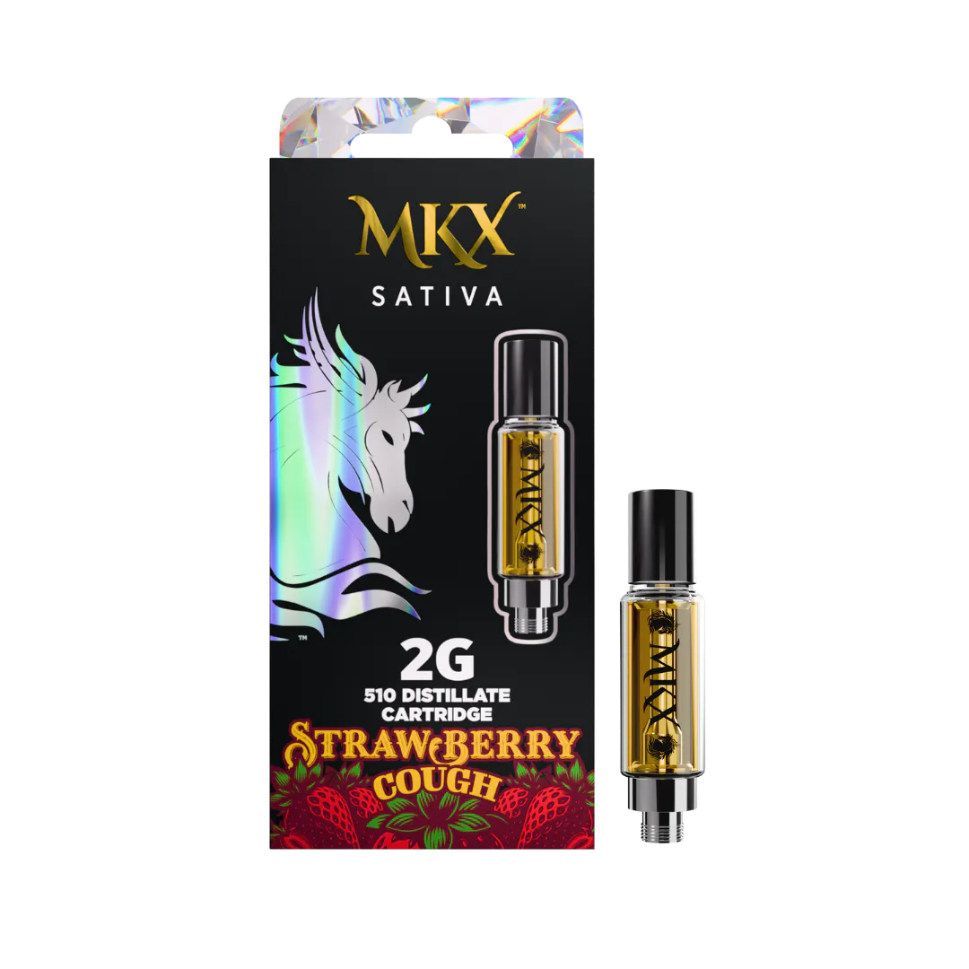 MKX 2 Gram 510 Thread Carts - Strawberry Cough 2g 510 Thread
