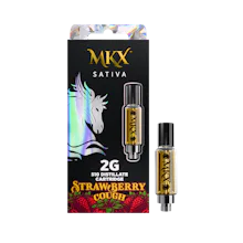 MKX 2 Gram 510 Thread Carts - Strawberry Cough 2g 510 Thread - Sativa