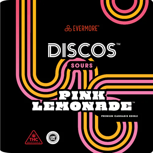 Evermore Sour Pink Lemonade Discos /400mg-1