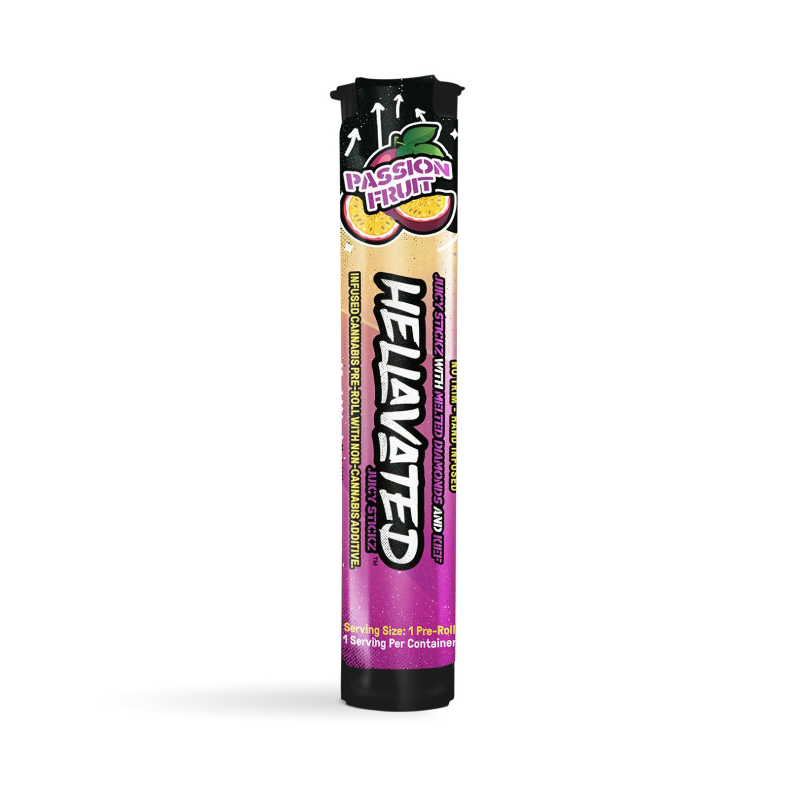 Photo of Passion Fruit Juicy Stickz Infused Pre-Roll | 0.75g