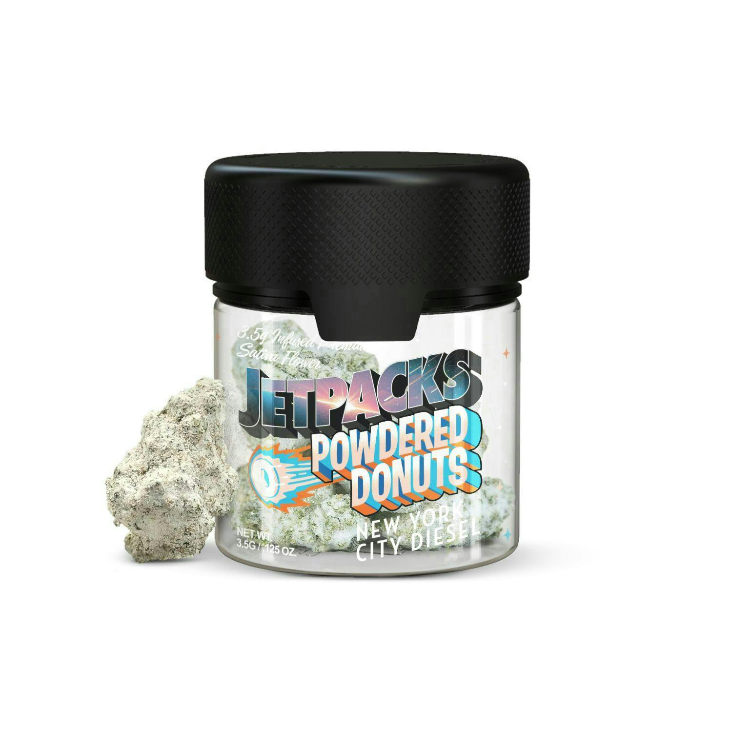 Jetpacks | New York City Diesel | Powdered Donuts Infused Flower 1