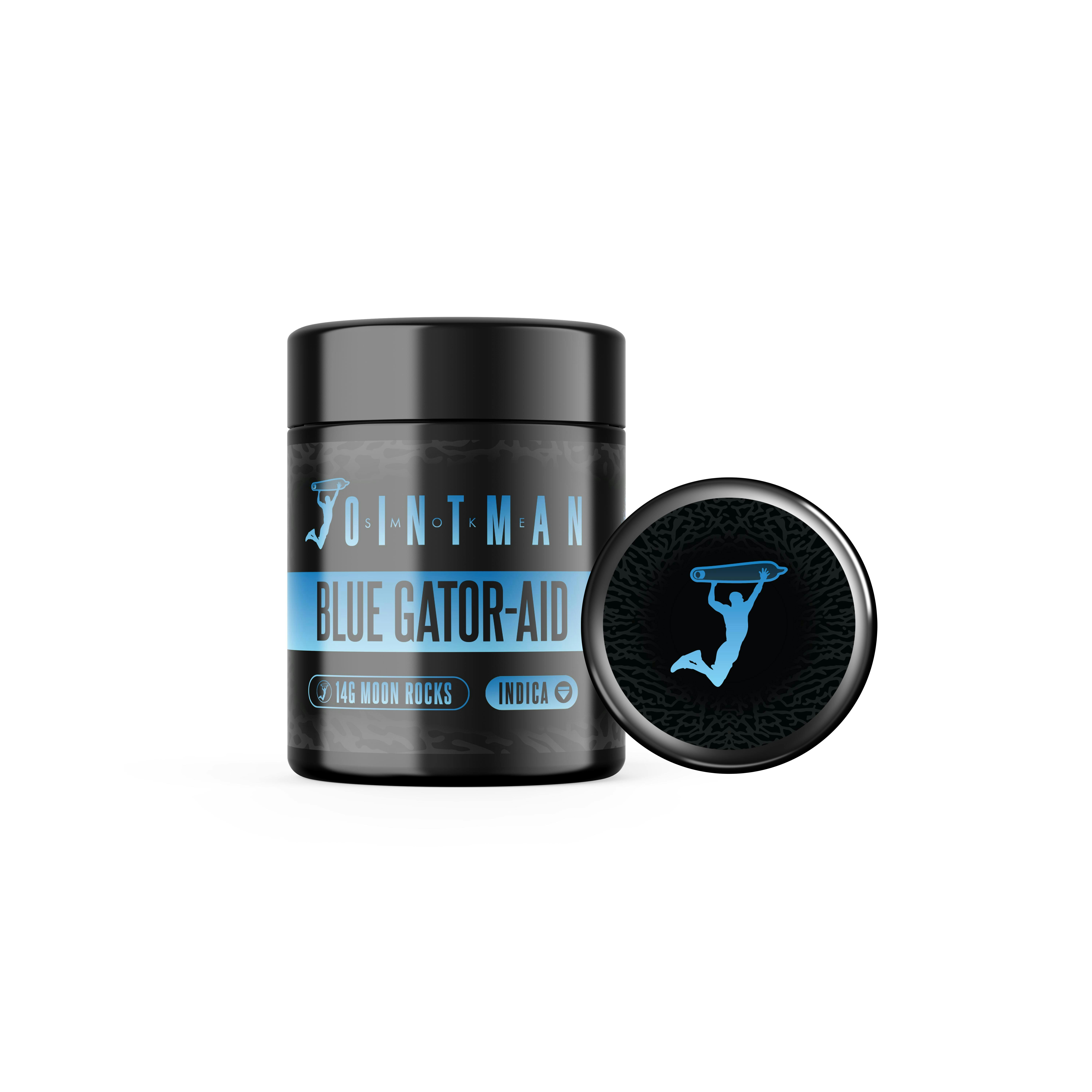 Jointman - 14g Moon Rock Jar - Blue Gator-Aid